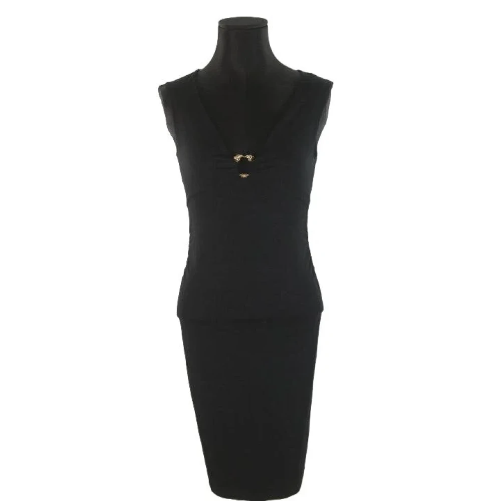 Emilio Pucci Pre-owned Viscose dresses Black Dames