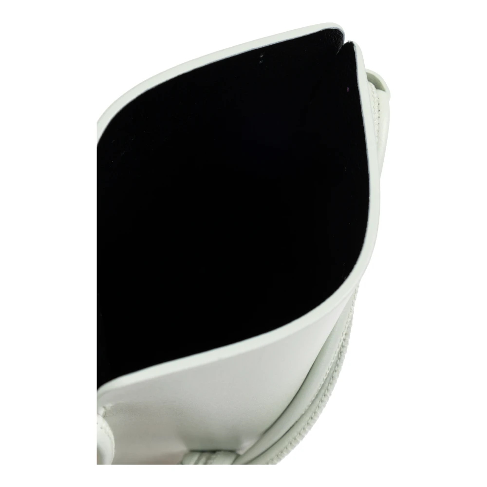 Jil Sander Leren telefoonhoes Green Dames