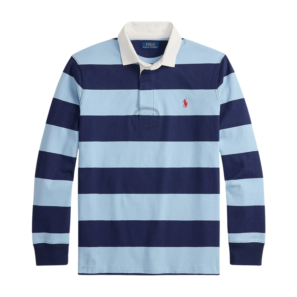 Polo Ralph Lauren Men's Blue Polo Shirts, M, The Iconic Rugby Shirt