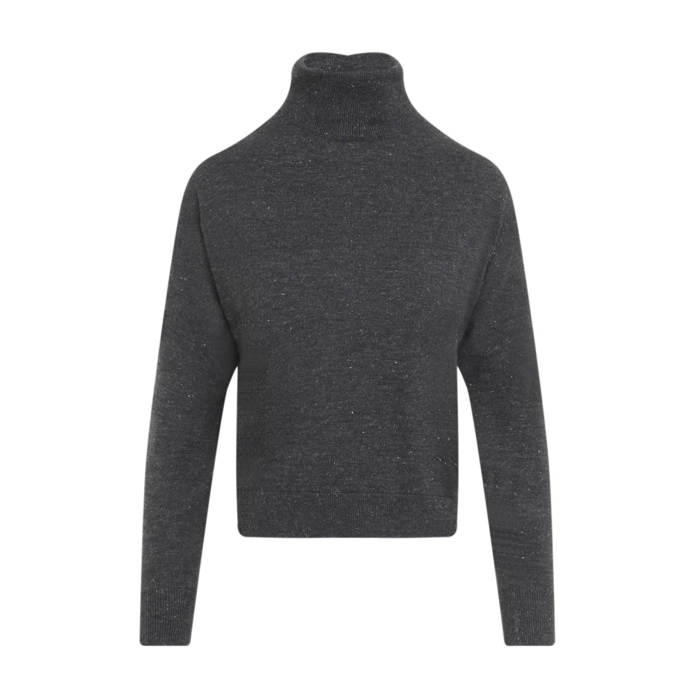 PESERICO Grijze Trui voor Vrouwen Aw24 Gray Dames