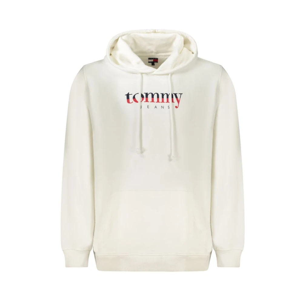 Tommy Hilfiger Men's White Cotton Sweater