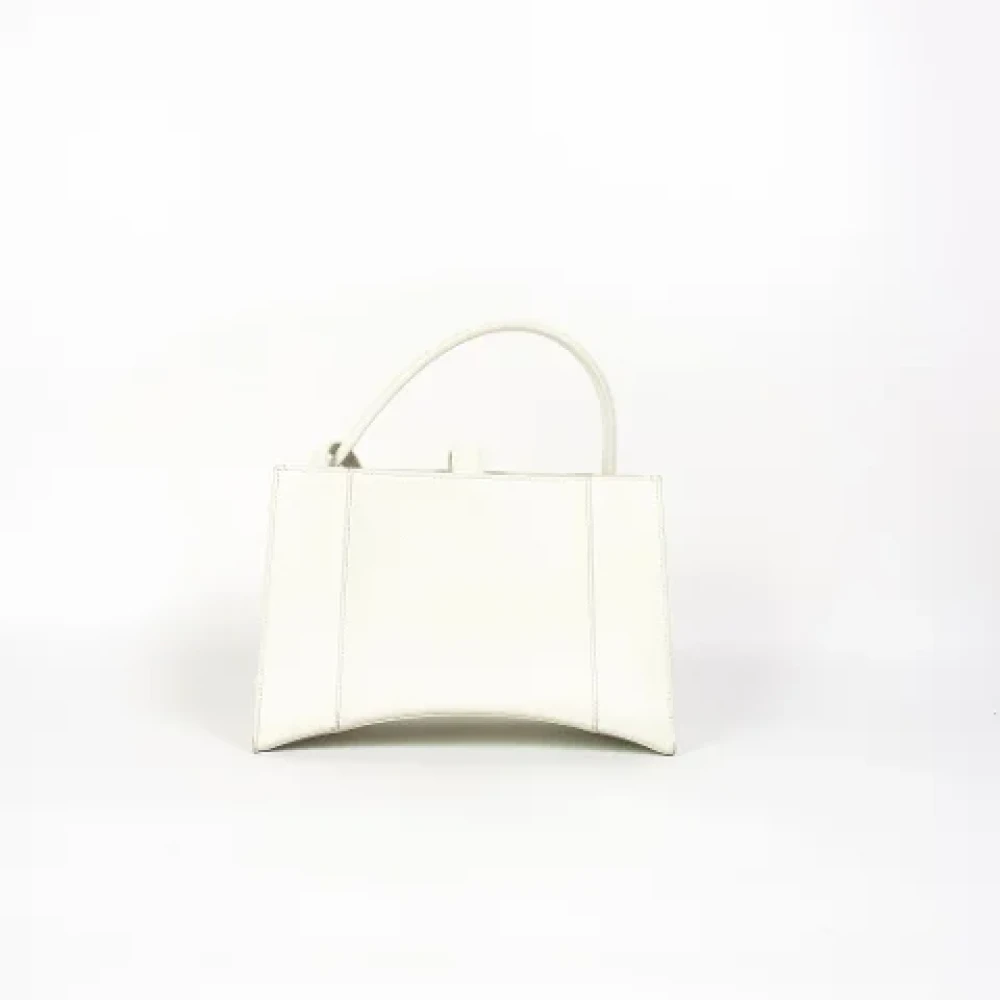 Balenciaga Vintage Pre-owned Leather handbags White Dames