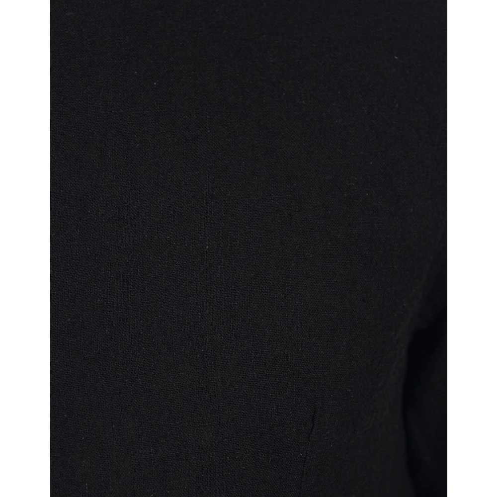 Daniele Alessandrini Slim Fit Koreaans Overhemd Black Heren