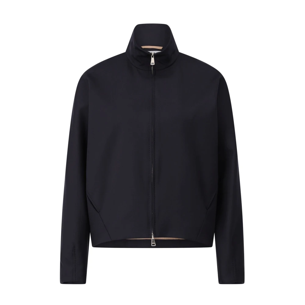 Max Mara Sportieve Sweatjacke Plava Black Dames