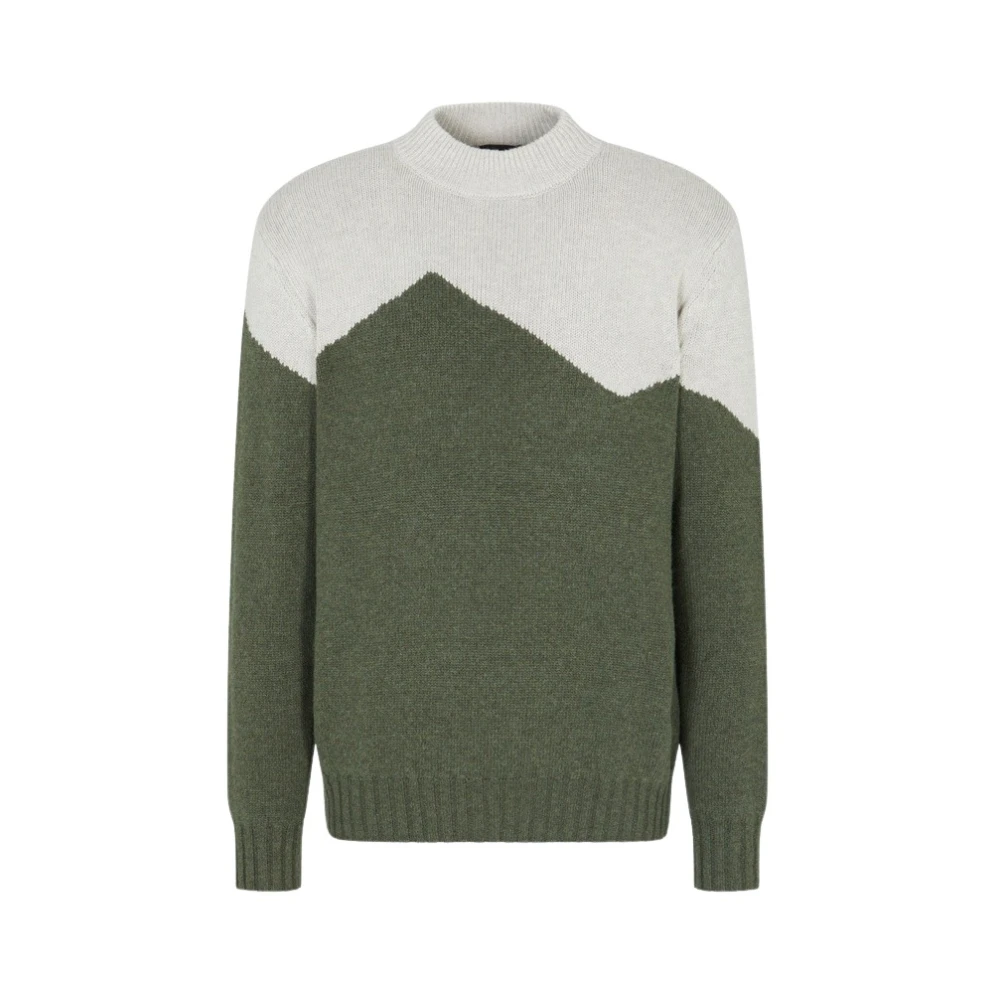 Emporio Armani Ea7 Grön Ea7 Sweaters