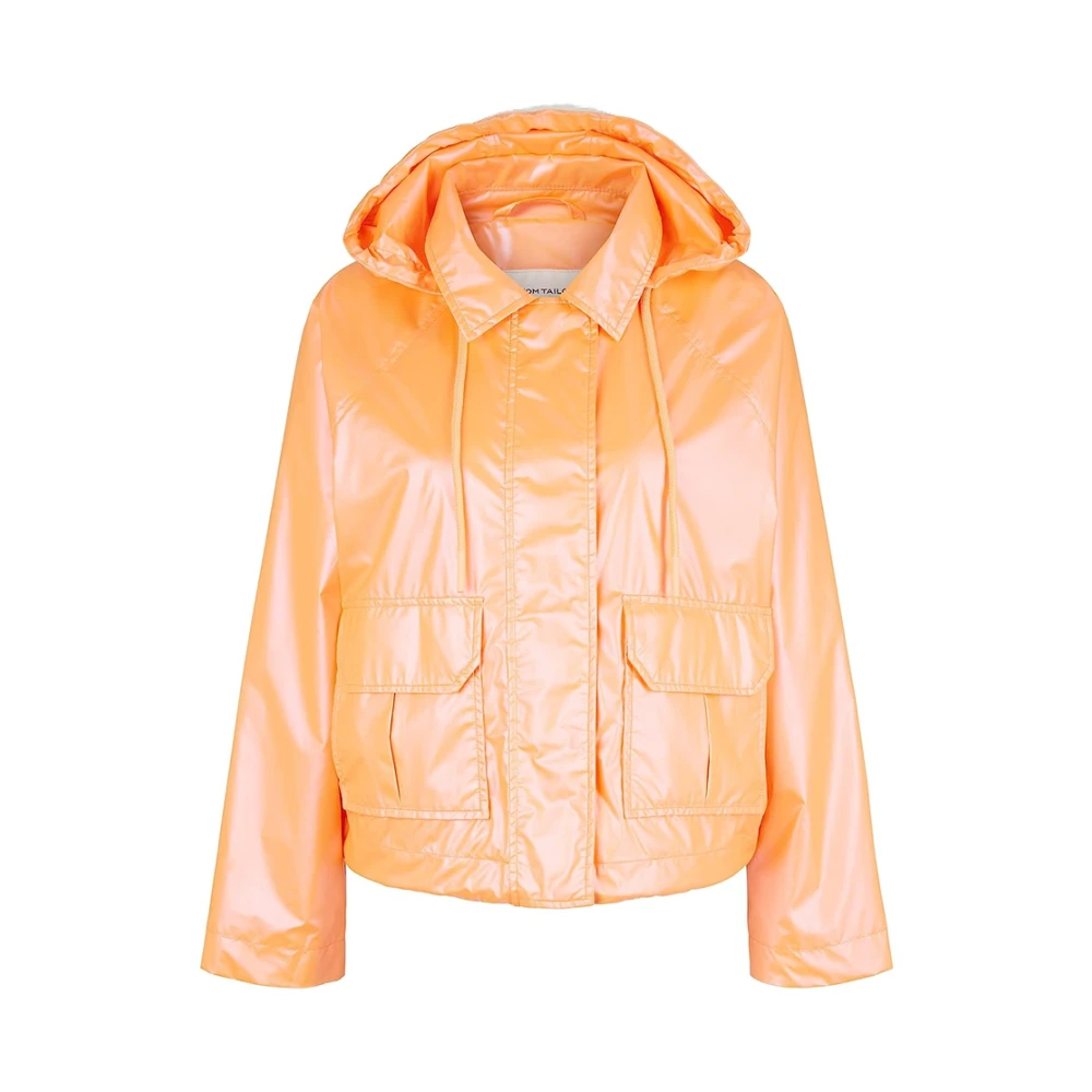 Tom Tailor Oranje Parel Lichtgewicht Parka Jas Orange Dames