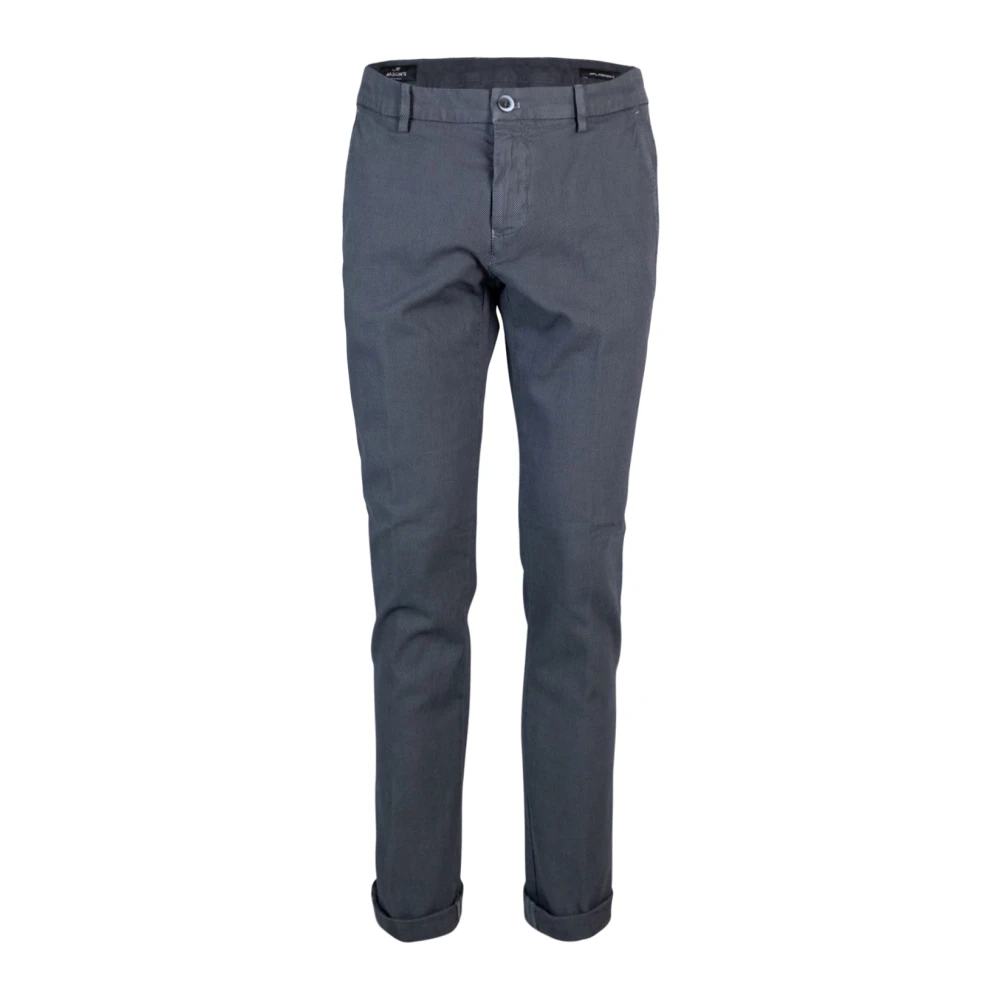 Slim Fit Grå Chino Bukser