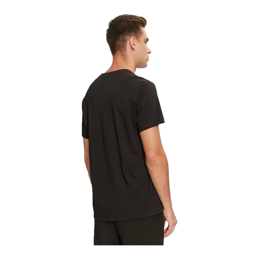 Hugo Boss Regular Fit Katoenen T-shirt Zwart Black Heren