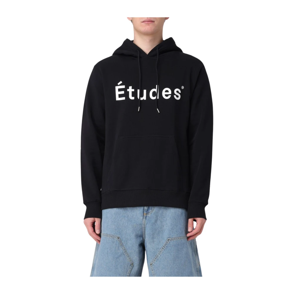 Études Hoodies Black Heren