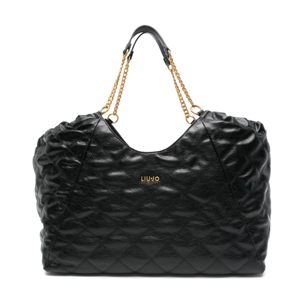 Liu Jo Zwarte Shopper Tas voor Vrouwen Black Dames