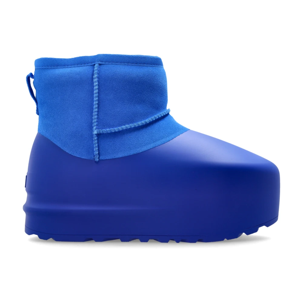 UGG Snö stövlar W Classic Mini Pumpad Formad Blue, Dam