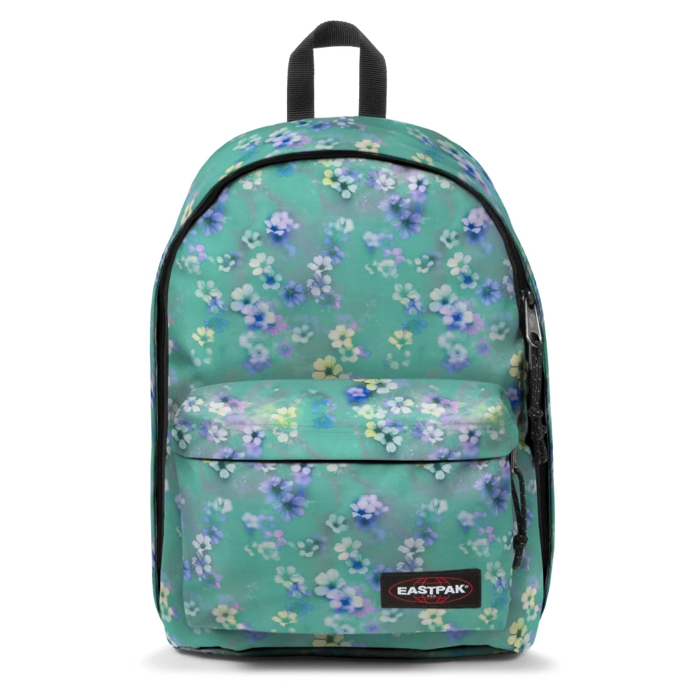 Eastpak Unisex Blue Backpacks, One Size, Flora Fade Aqua Backpack