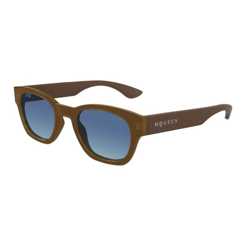 Alexander Mcqueen Men's Brown Sunglasses - Sunglasses - 49 Mm - Accessories