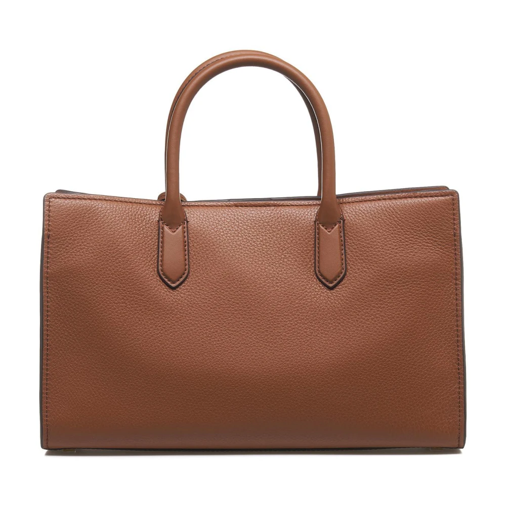 Michael Kors Bruine Handtas met Enkele Handgreep Brown Dames