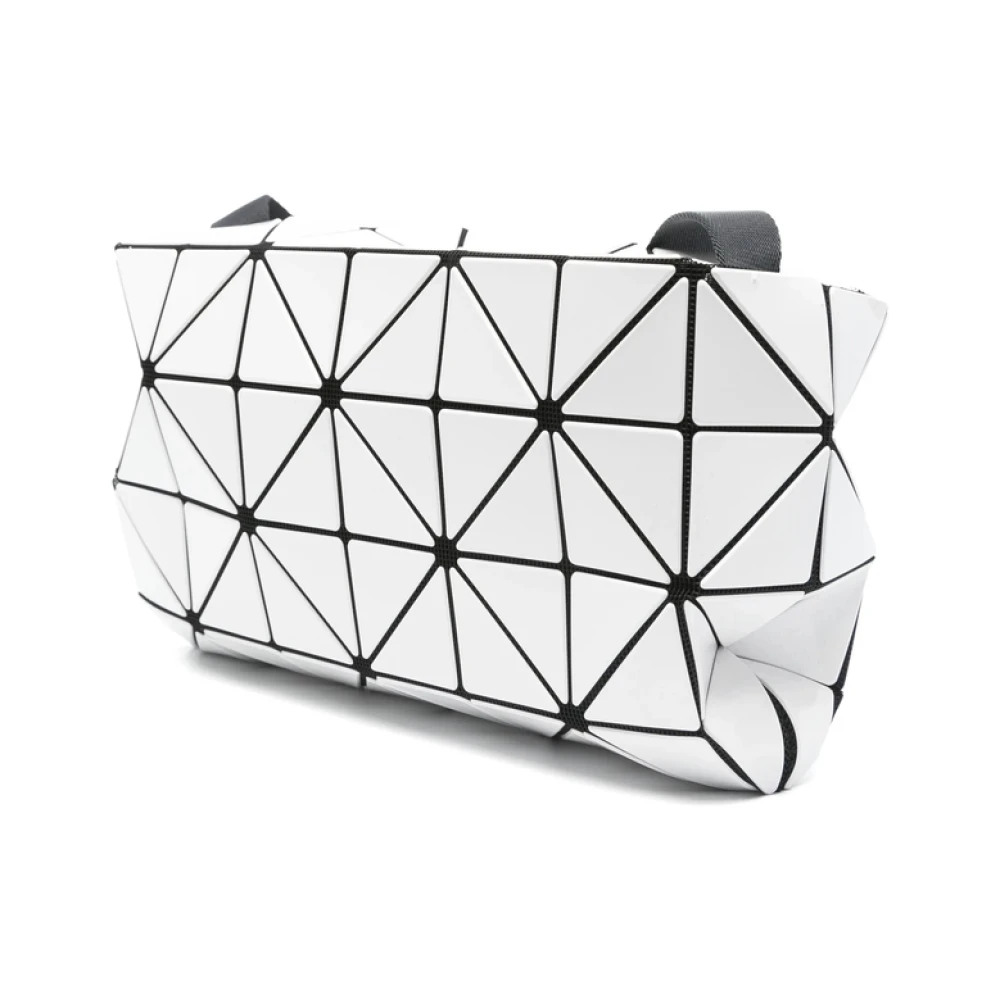 Issey Miyake Witte Schoudertas met Ritssluiting White Dames