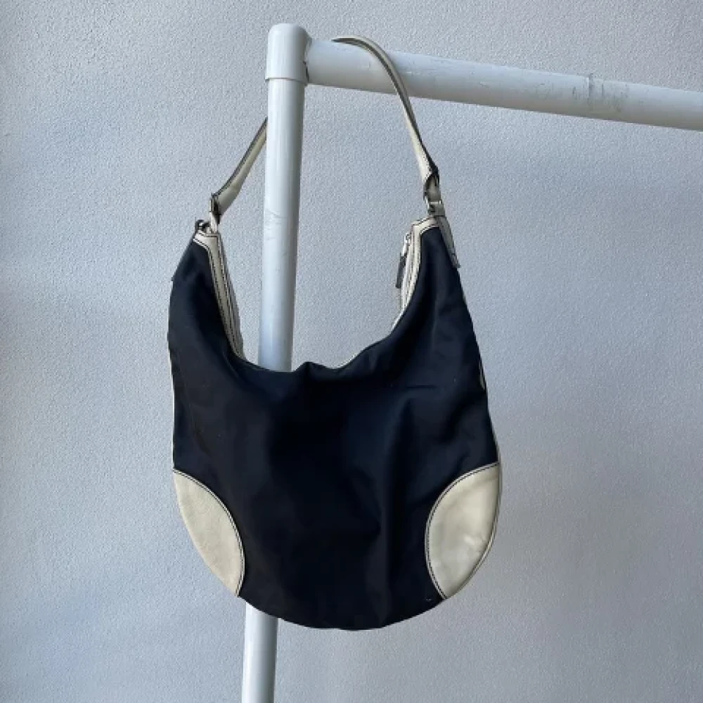 Gucci Vintage Pre-owned Nylon gucci-bags Blue Dames