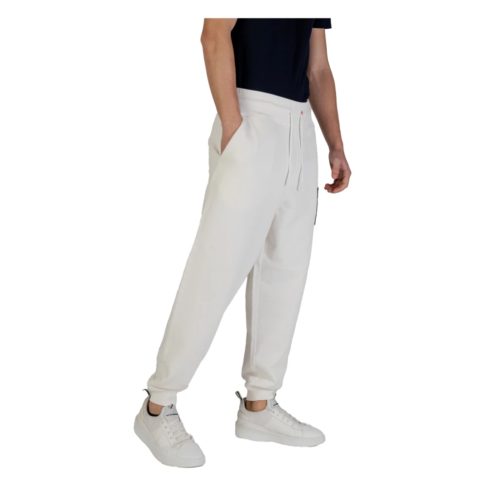 Tommy Jeans Witte katoenen broek met voorzakken White Heren