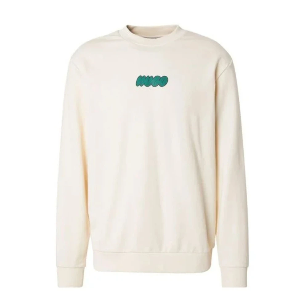 Hugo Boss Heren Sweatshirt Nately Beige Heren