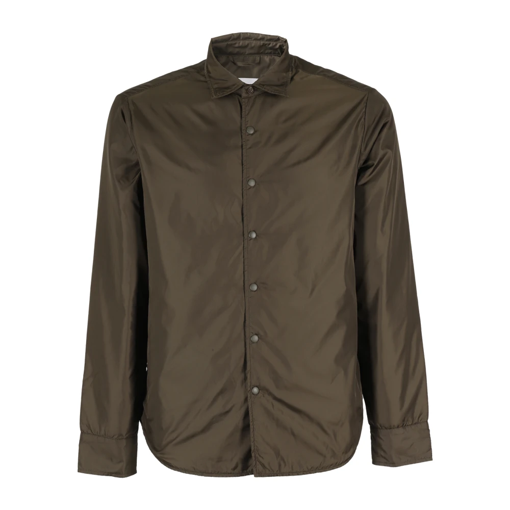 Aspesi Casual Rood Shirt Green Heren