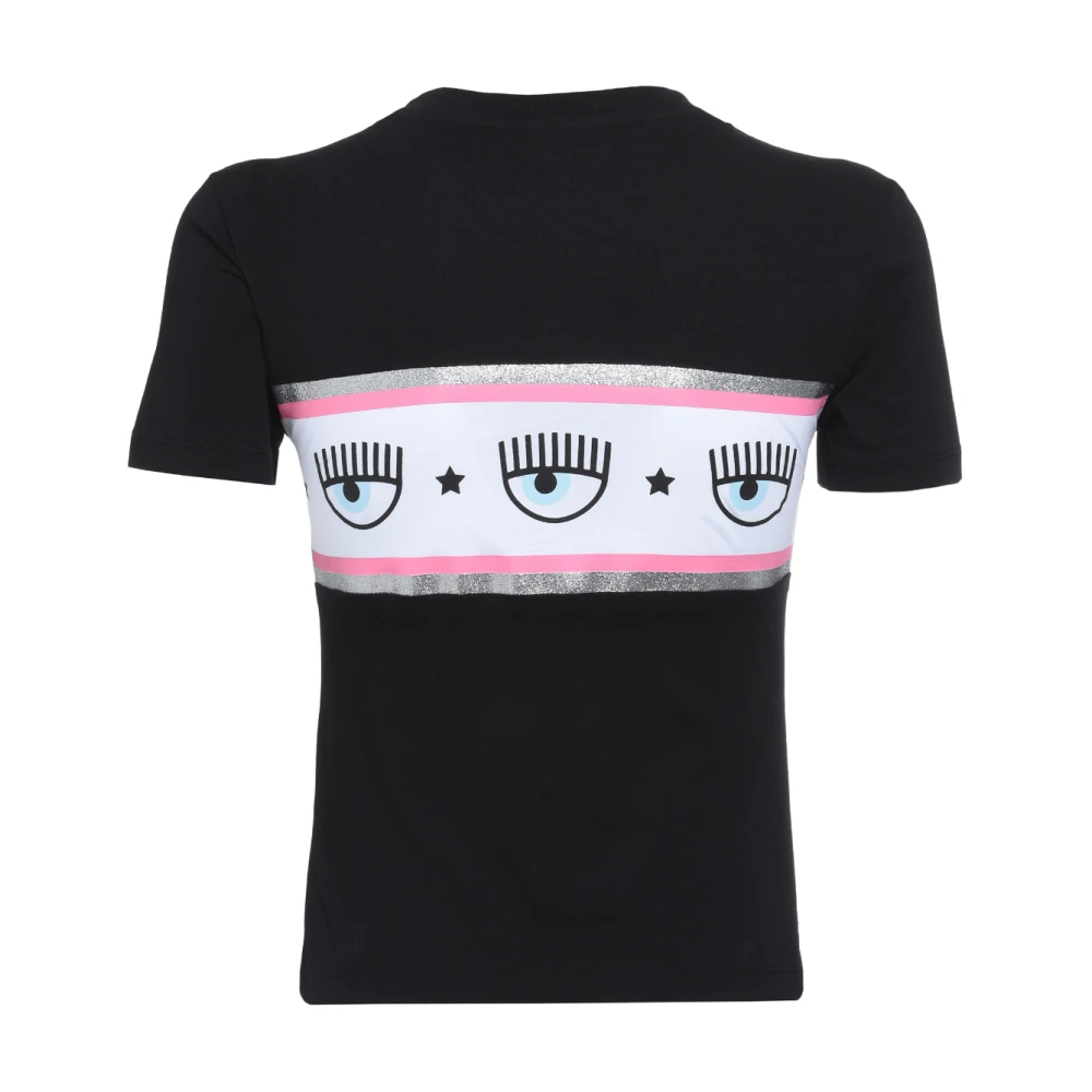Chiara Ferragni Collection Stijlvolle T-shirts en Polos Black Dames