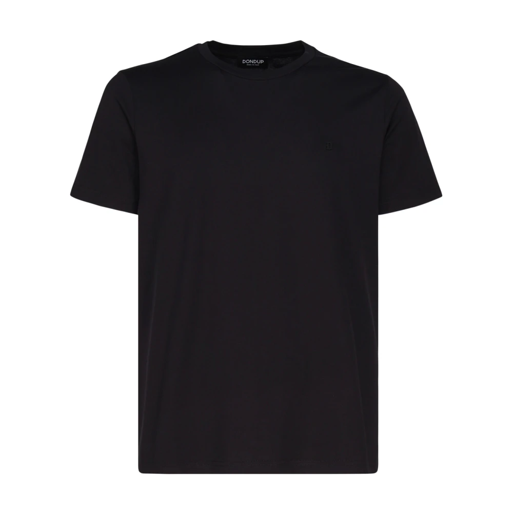 Dondup - Tops > T-Shirts - Black - Dondup - Modalova