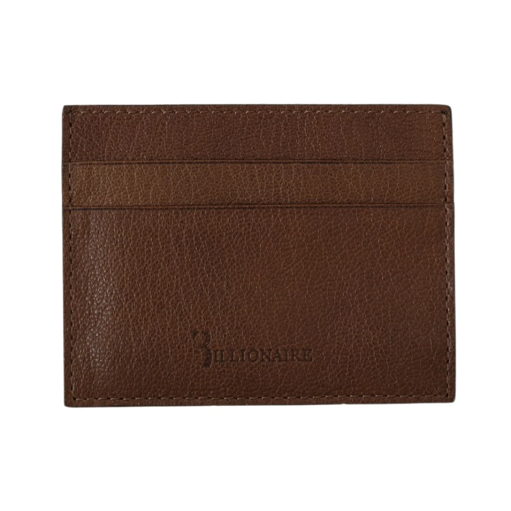Billionaire Bruin Leren Herenportemonnee Brown Heren