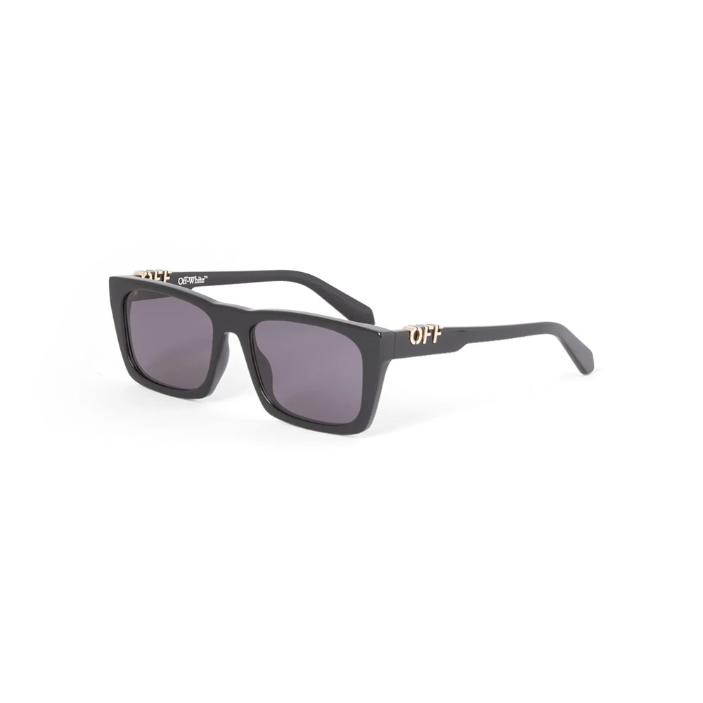 Off White Unisex Black Sunglasses, One Size, /Grey Cat Sunglasses Albany Model
