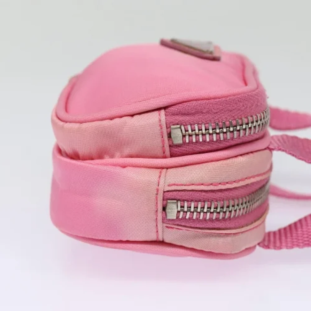 Prada Vintage Pre-owned Fabric prada-bags Pink Dames