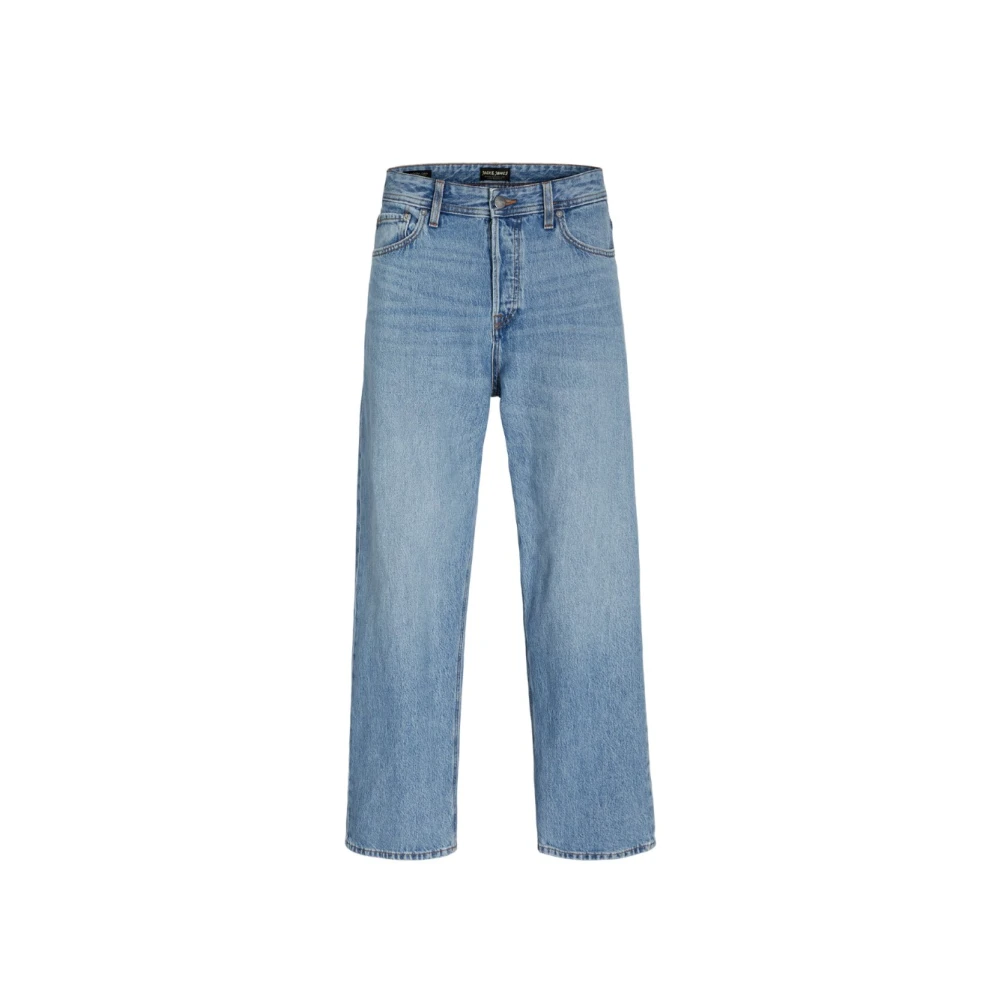 Jack & Jones Men's Blue Denim Baggy Fit Jeans
