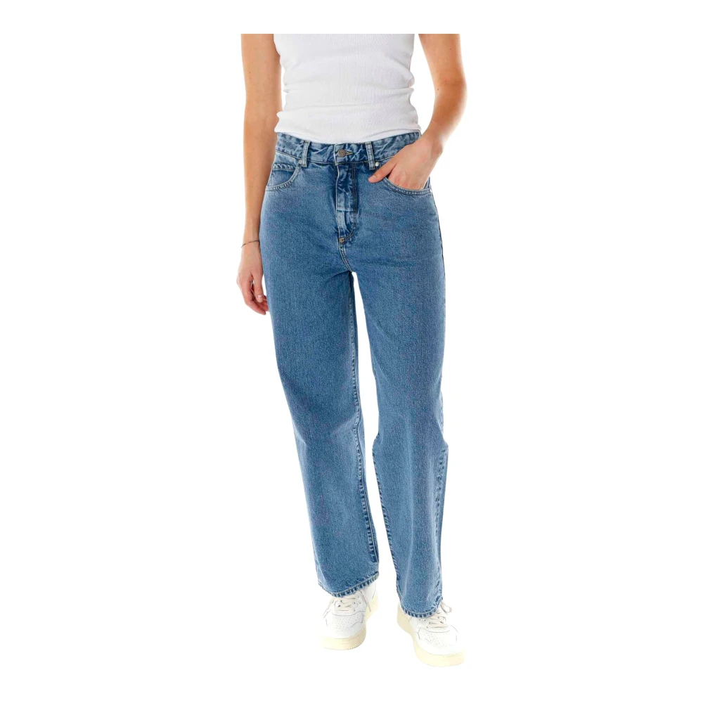 Armedangels Women's Blue Haayi Baggy Jean - Straight Fit Jeans - W30 L34 - Jeans