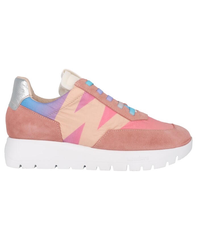sneaker-femme-rose-mix