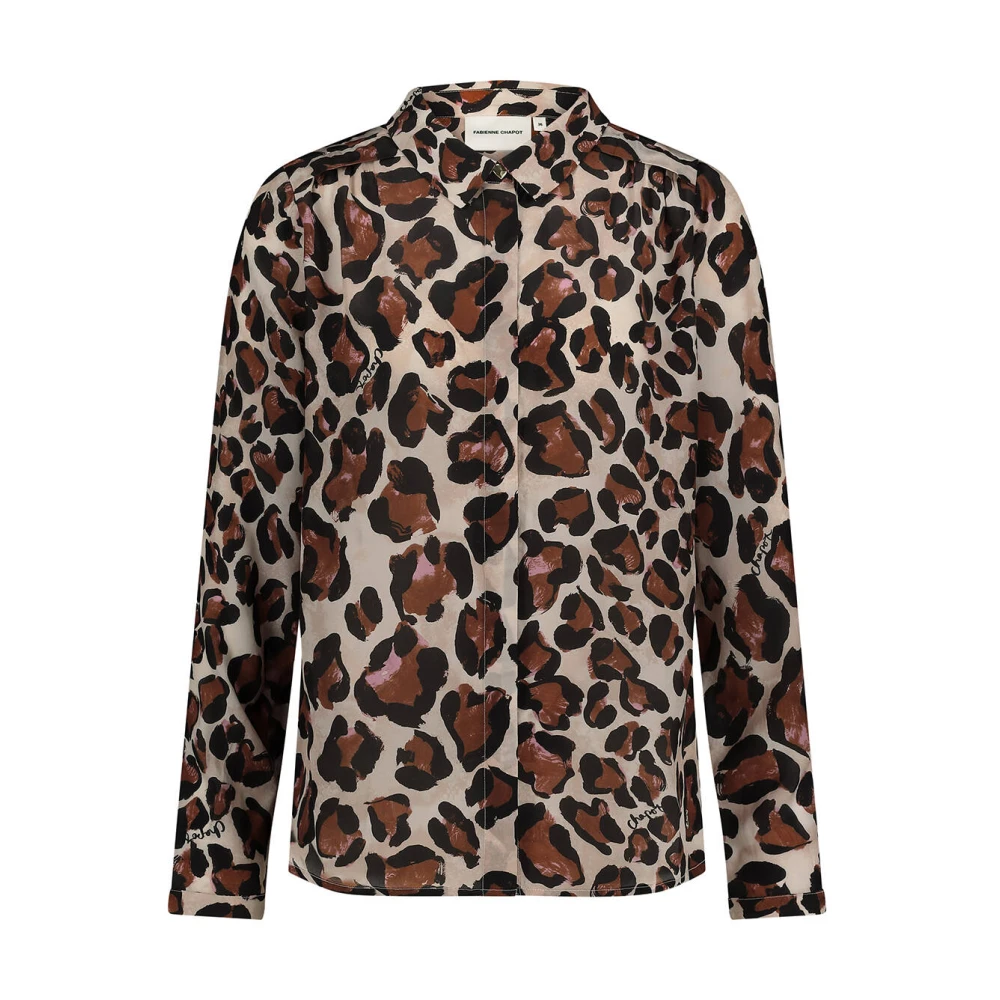 Fabienne Chapot Sunrise Blouse lange mouw Brown Dames