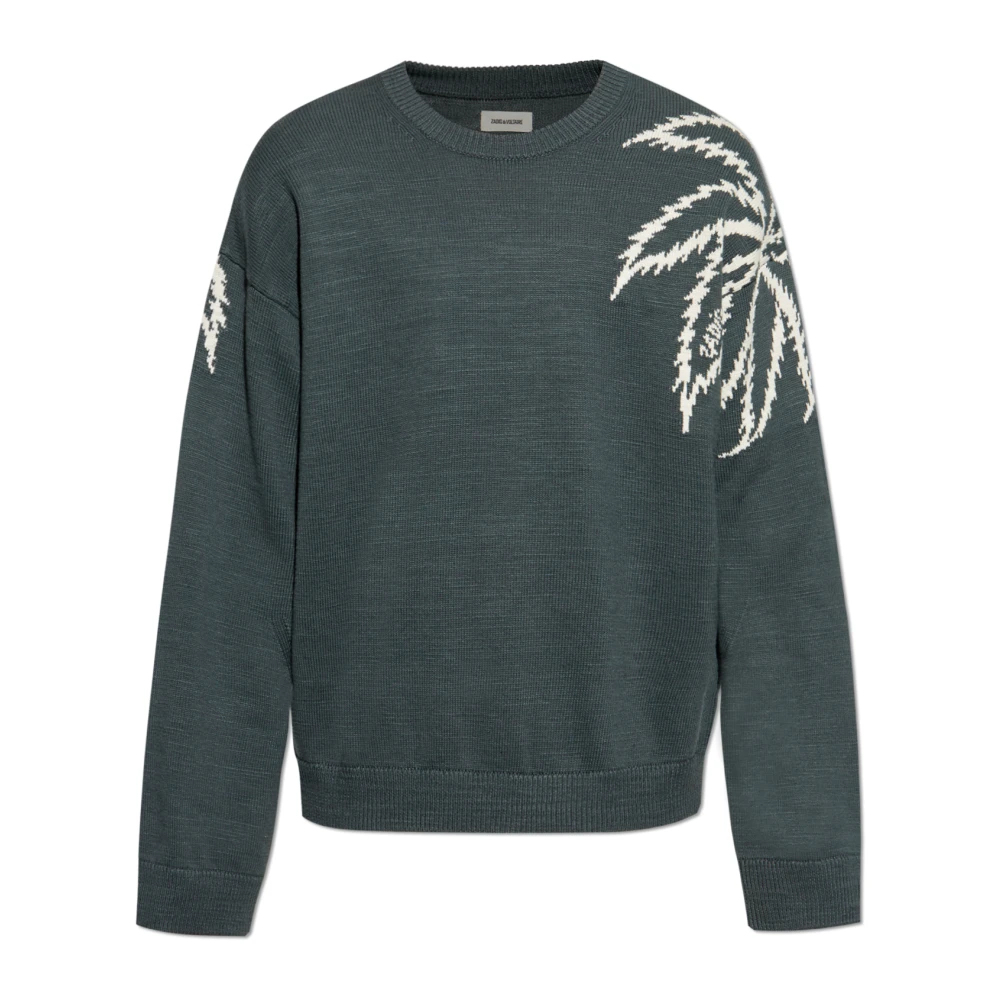 Zadig & Voltaire Trui Marko Gray Heren