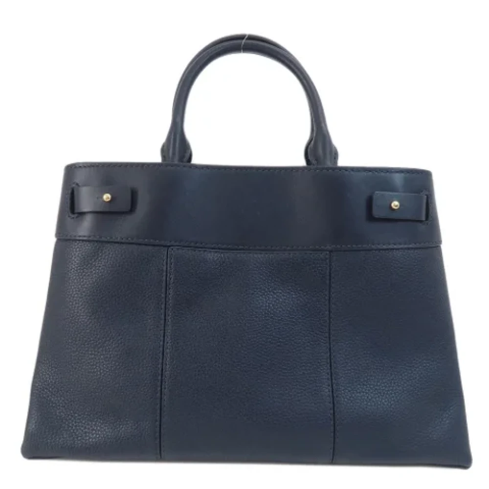 Michael Kors Pre-owned Leather totes Blue Dames