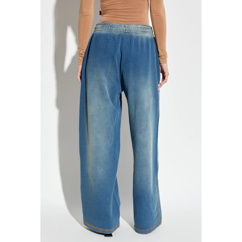 Diesel Sweatpants P-Cerchio Blue Dames