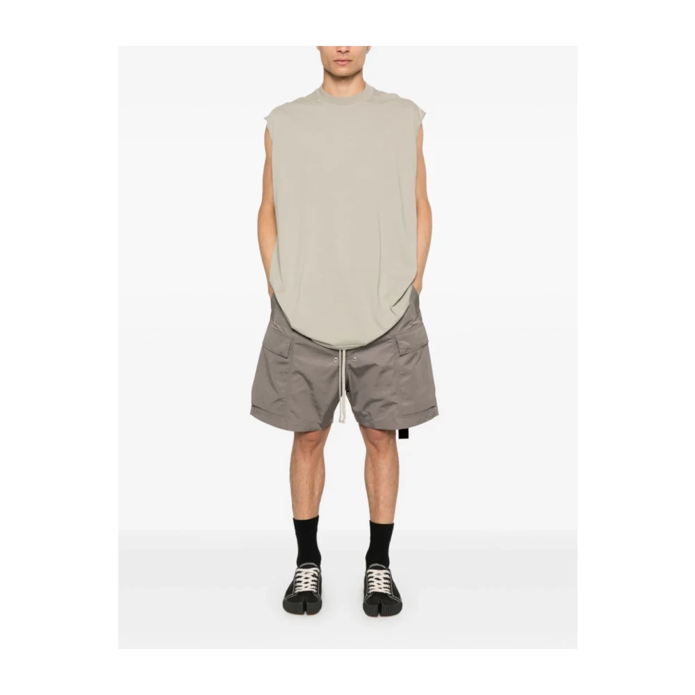 Rick Owens Tarp T-Shirt Gray Heren