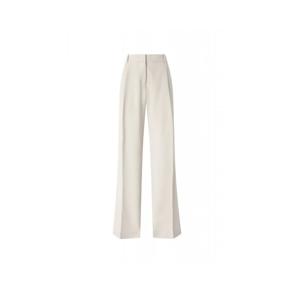 Pinko Women's Gray Wide Trousers, Xl, Paula Trousers