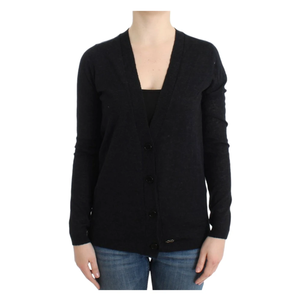 Costume National Women's Gray Lightweight Cardigan