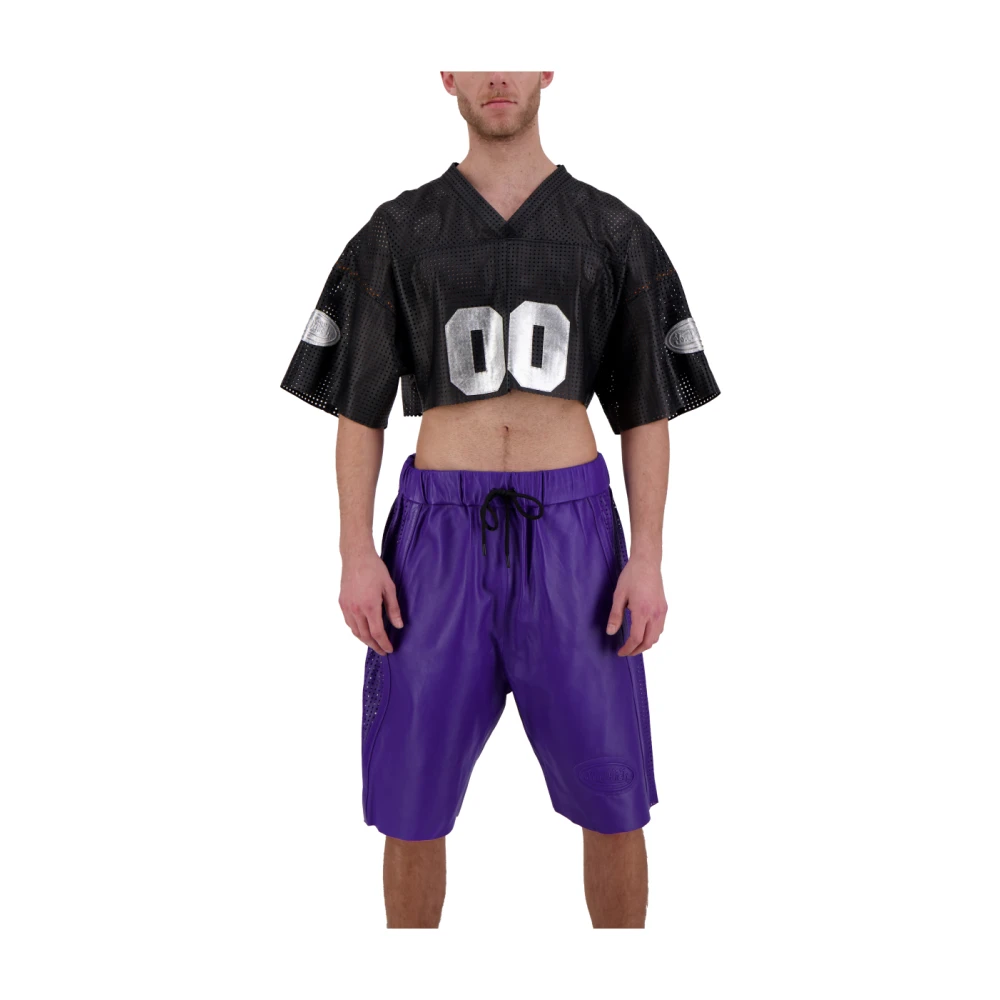 Von Dutch Casual Lifestyle Shorts Purple Heren