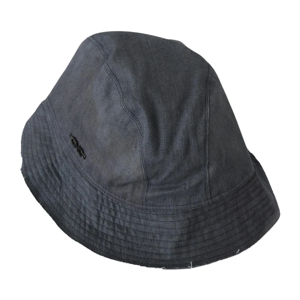 Costume National Women's Black Accessories, One Size, Bucket Hat With Logo Details