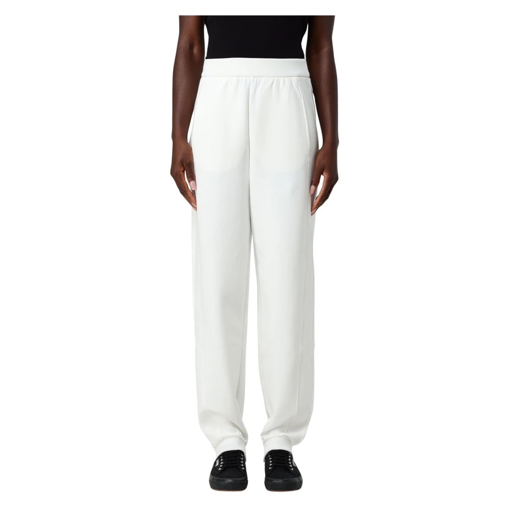 Emporio Armani Women's White Stylish Trouser Collection For Men