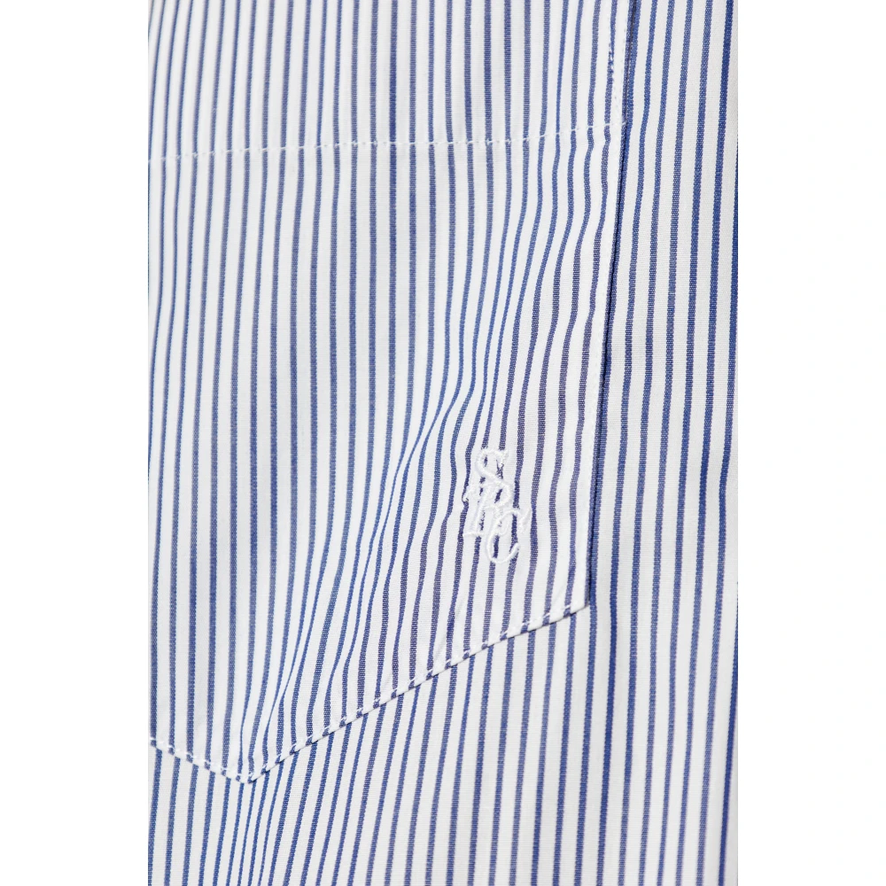 Sporty & Rich Katoenen shirt van White Dames