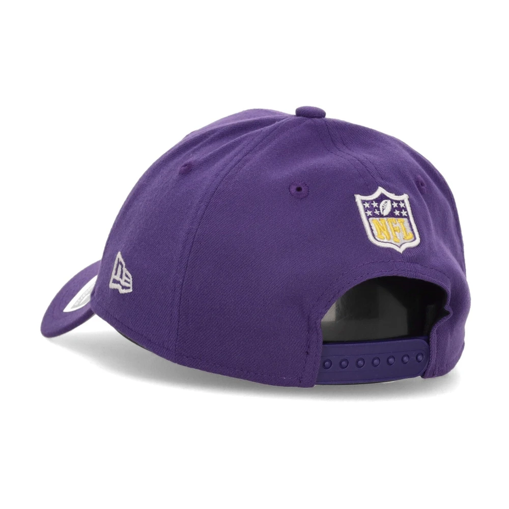 new era Gebogen Klep Hoed NFL Draft Vikings Purple Heren