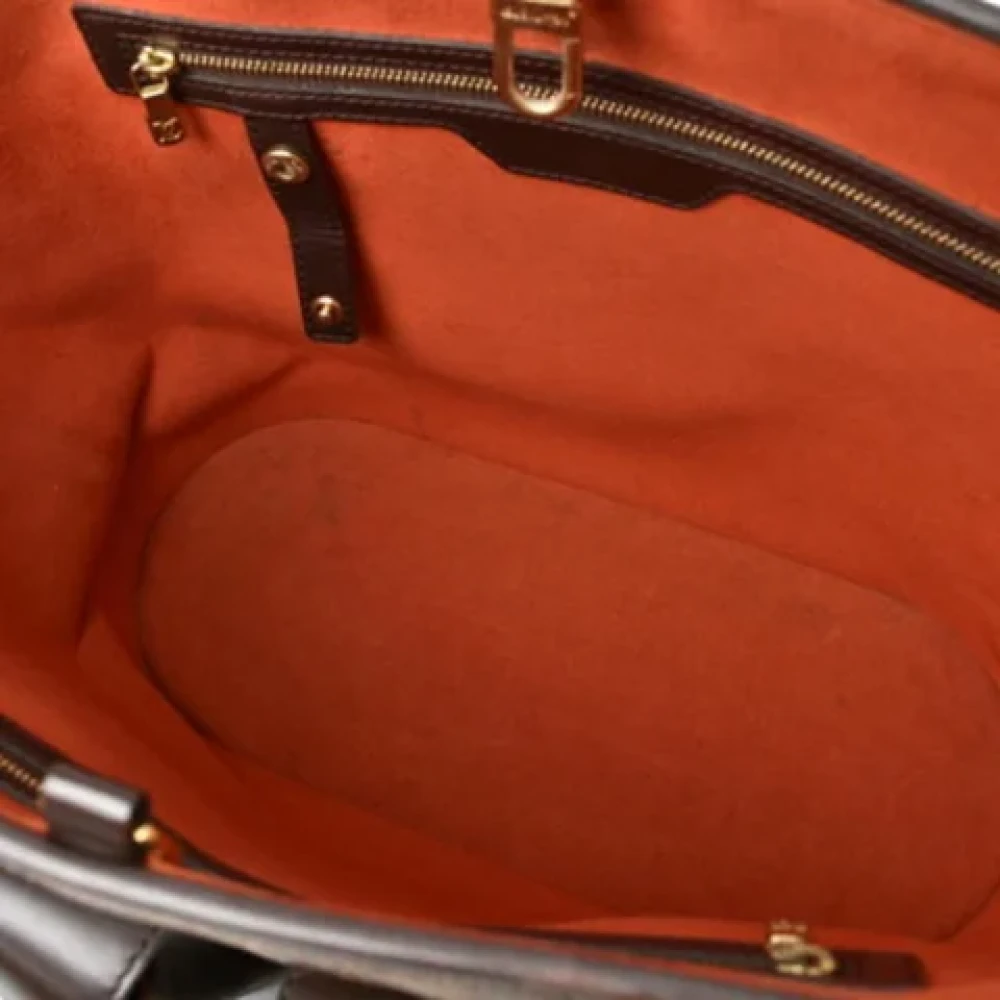 Louis Vuitton Vintage Pre-owned Canvas shoulder-bags Brown Dames