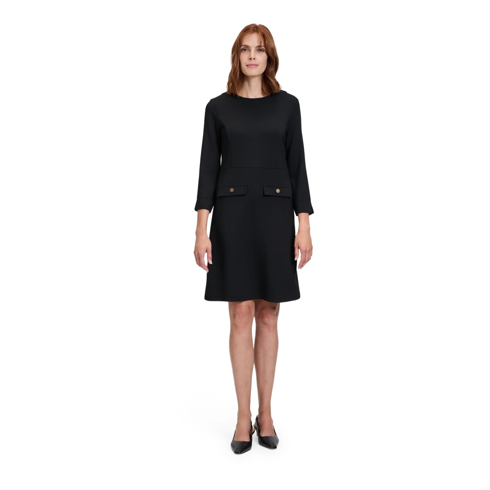 Betty Barclay Jerseyjurk met zakken Black Dames