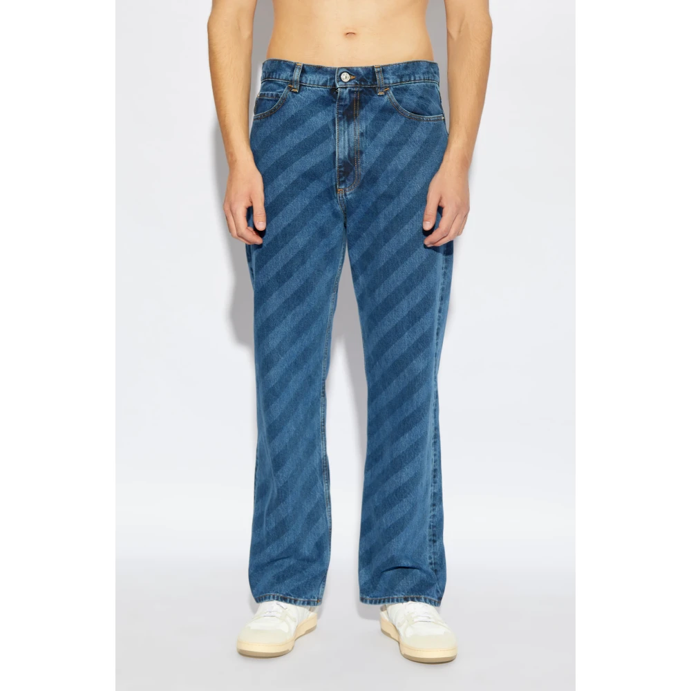 Marni Straight-leg jeans Blue Heren