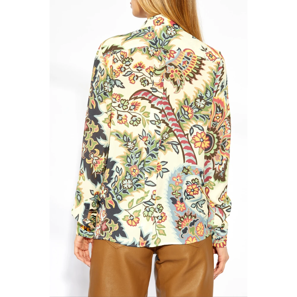 ETRO Bloemenpatroon overhemd Multicolor Dames