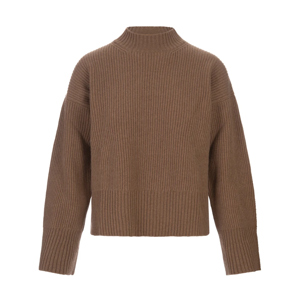 Fedeli Kashmir Antonia Pullover i Toffee Brown, Dam