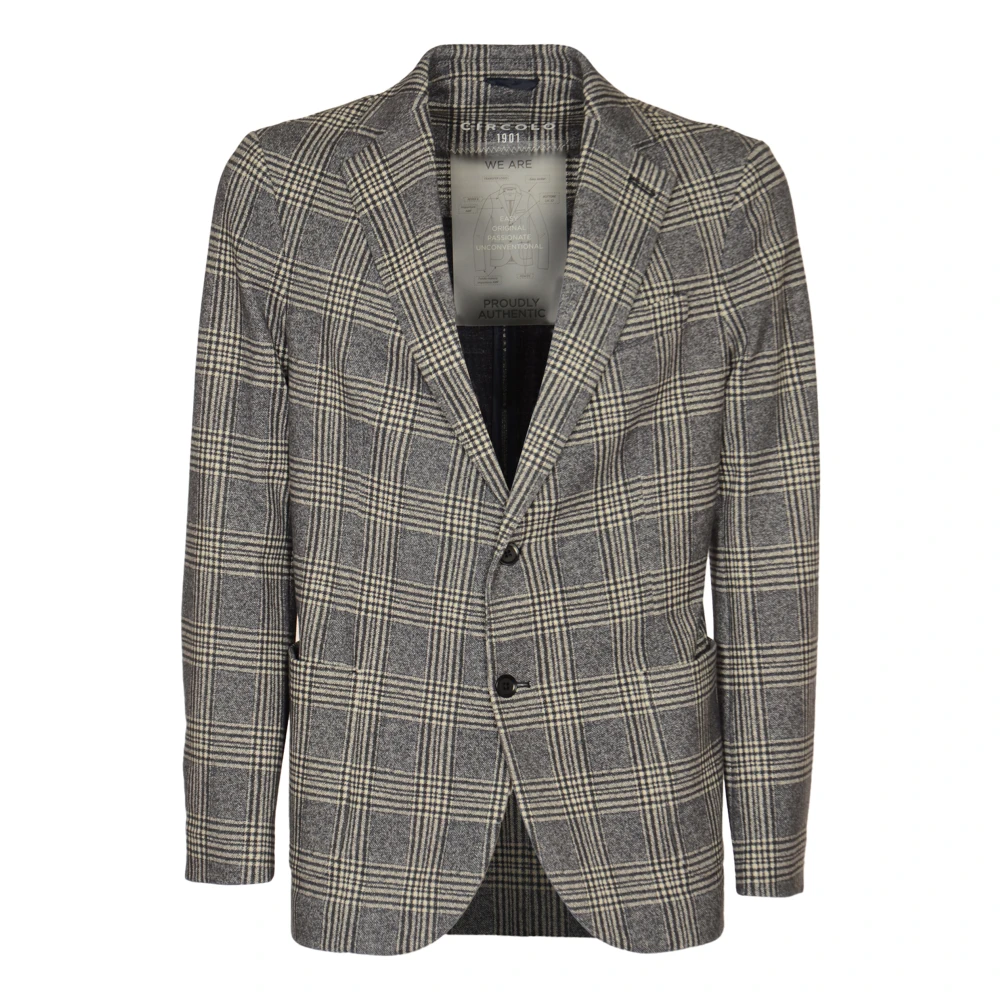 Circolo 1901 Men's Gray Blazers,, Stylish Jackets Collection 2XL