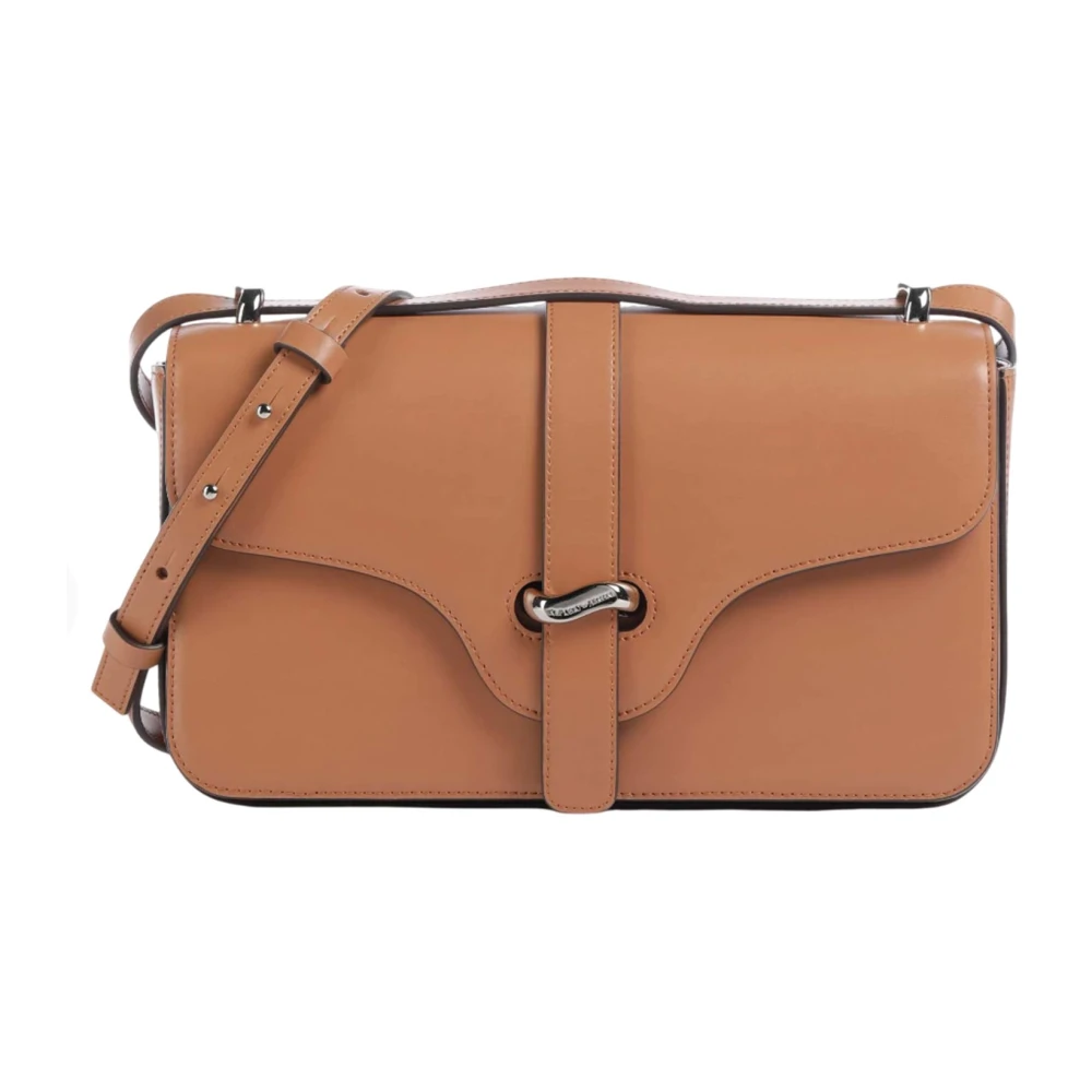 Emporio Armani Donna Marrone Borse, Taglia Unica, New,